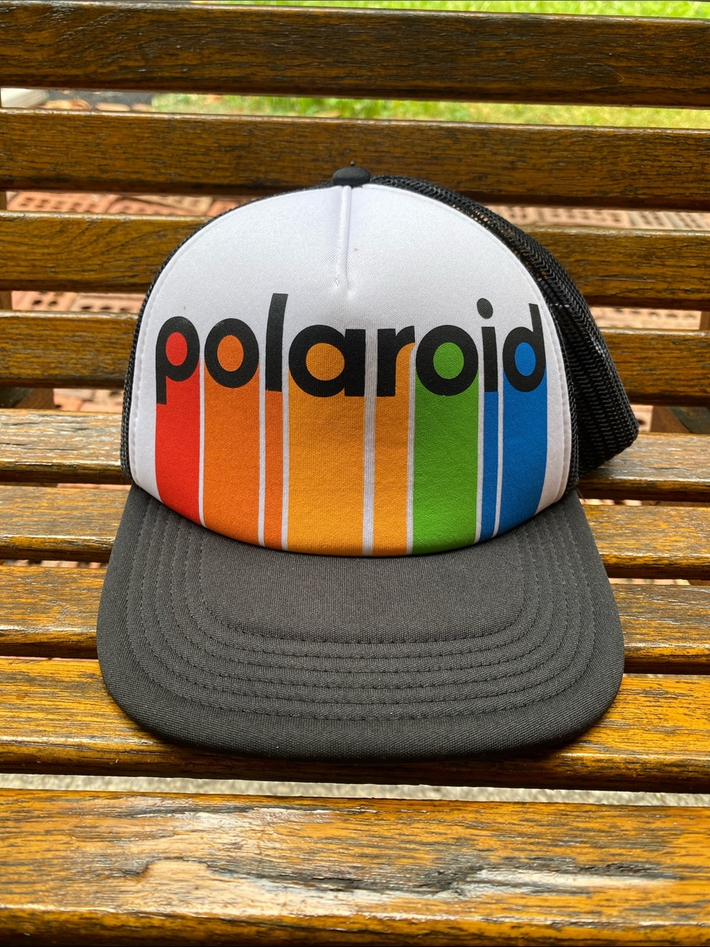 Polaroid SnapBack Puffy Trucker Hat